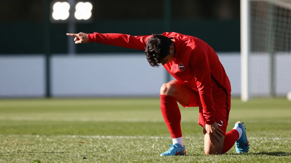 Former Burnley manager Vincent Kompany is in hospital after collapsing during a Bayern Munich training session, with his...
